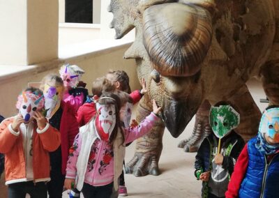mostra dinosauri in carne e ossa gubbio