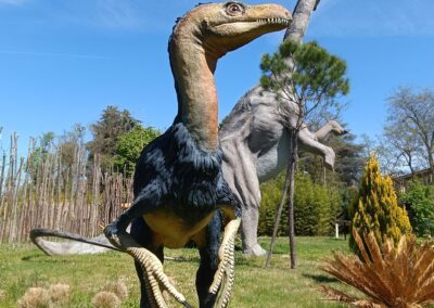 mostra dinosauri in carne e ossa